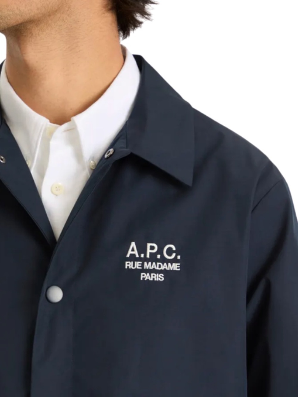 A.P.C. Regis Coaches Jacket Mens Size SMALL New With Tags